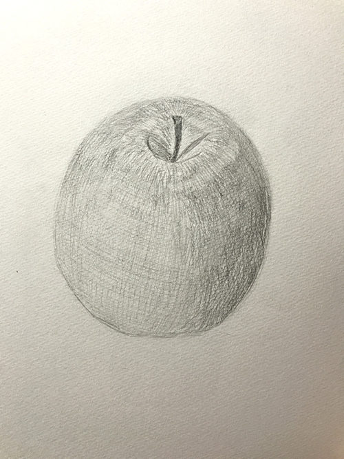 りんごのデッサン